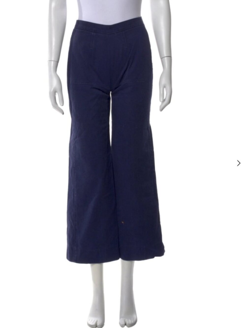 Courrèges Wide Leg Cropped Pants size 0